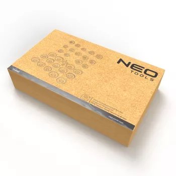 NEO TOOLS Alyvos filtro veržliarakčių rinkinys – 30 dalių