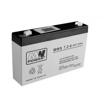 LEAN CARS AGM Gel baterija 6V 7.2Ah automobiliui