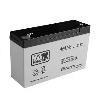 LEAN CARS AGM Gel Battery 6V 12Ah automobiliui