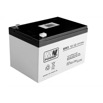 LEAN CARS AGM Gel Battery 12V 12Ah for Car