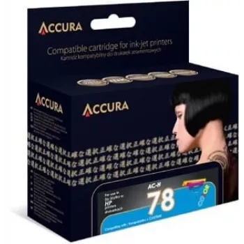 ACCURA Suderinama rašalo kasetė HP Nr. 78 (C6578AE) Trijų spalvų