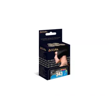 ACCURA Suderama rašalo kasetė HP 343 Tri-Color (C8766EE) - 12ml, 330 puslapių