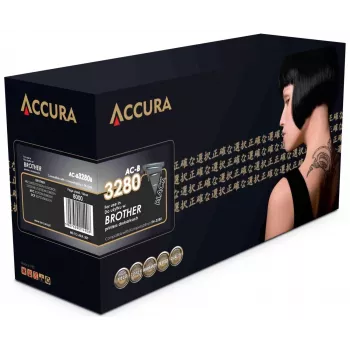 ACCURA Suderinamas Kasečių Toneris Brother TN-3280 Juodas Didelės Talpos