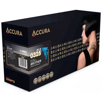 ACCURA Suderinamas Tonerio Kasetė Cianinei Spalvai, skirta Brother TN-325C / TN-320C pakeisti