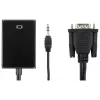 Accura VGA + Minijack to HDMI 0.2m Video & Audio Converter