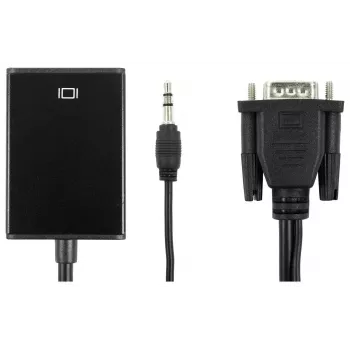 Accura VGA + Minijack to HDMI 0.2m Video & Audio Converter