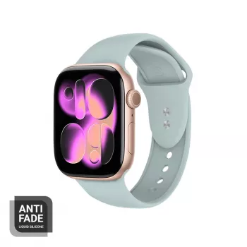 Crong Liquid Watch Band, skirta Apple Watch 38/40/41/42 mm (Mėtų)
