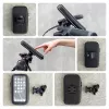 Wozinsky Universal Handlebar Phone Mount for Bicycle, Motorcycle, Electric Scooter - Black (WBHBK7)