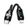 Wozinsky WUCLC1 Lightning to USB-C kabelis 36W 480Mb/s 1m Juodas