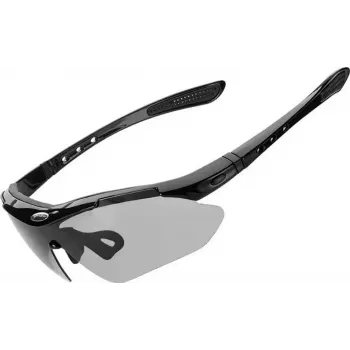 ROCKBROS Photochromic Cycling Glasses UV400 TR90 Frame - Black