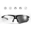 ROCKBROS Photochromic Cycling Glasses UV400 TR90 Frame - Black