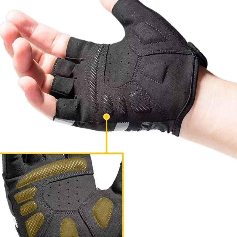 ROCKBROS Dviračių Pirštinės S247 XXL - Juodos