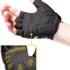 ROCKBROS S247 Half Finger Cycling Gloves M Black