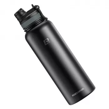 ROCKBROS Terminis Dviračio Butelis 650 ml Juodas