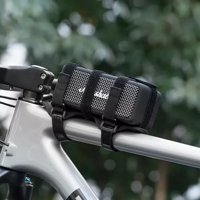 ROCKBROS Dviratis Laikiklis Bluetooth Garsiakalbiui ar Vandens Buteliui - Juoda