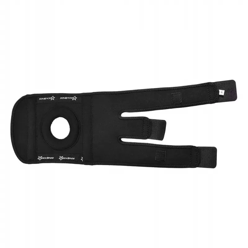 ROCKBROS LF1106L Sportinis kelių raištis girnelės ir kelio sąnario apsaugai, dydis L - Juoda