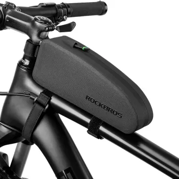 ROCKBROS AS-019 Dviračio rėmo krepšys 1.5L Vandeniui atsparus Juodas