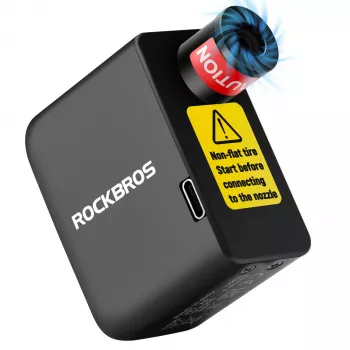 ROCKBROS Mini Electric Pump 42320008001 100 PSI - Juoda