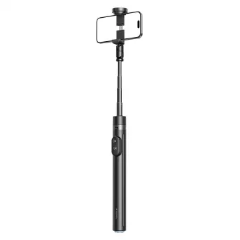 Premium Selfie Stick Wozinsky WRZP1 su automatiškai išsiskleidžiančiomis kojelėmis, trikojo funkcija, 1,7 m – juoda