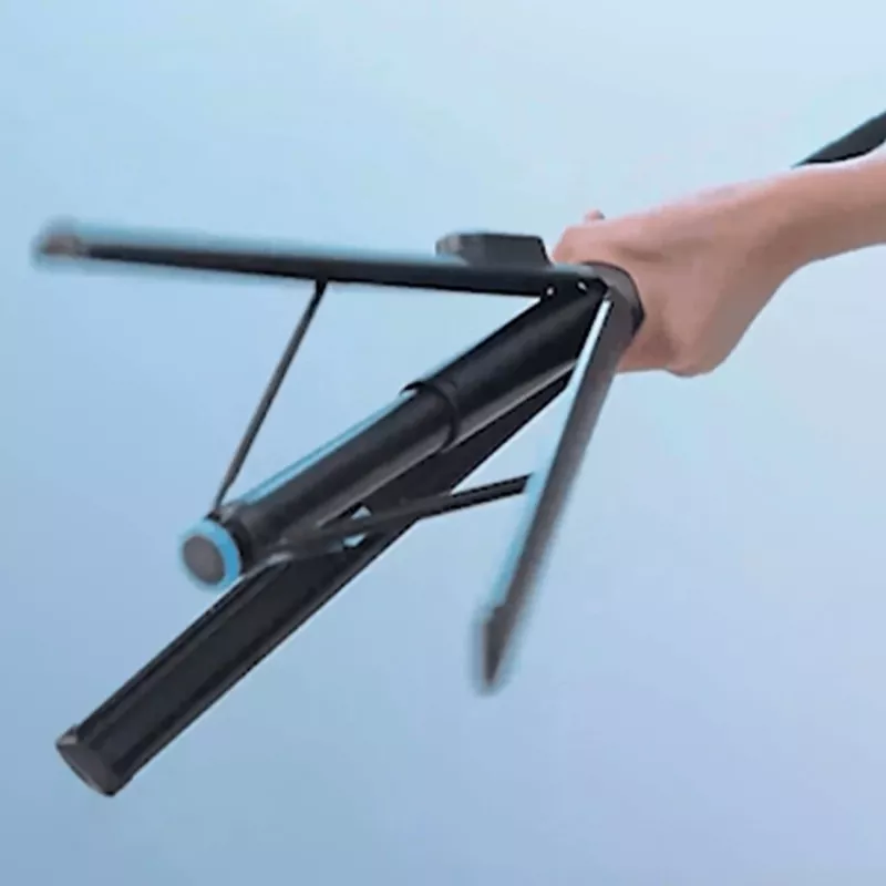 Premium Selfie Stick Wozinsky WRZP1 su automatiškai išsiskleidžiančiomis kojelėmis, trikojo funkcija, 1,7 m – juoda