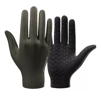ROCKBROS Cycling Gloves Full Finger Breathable XXL Green