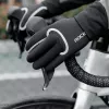 ROCKBROS Full Finger Waterproof Cycling Gloves S/M Black