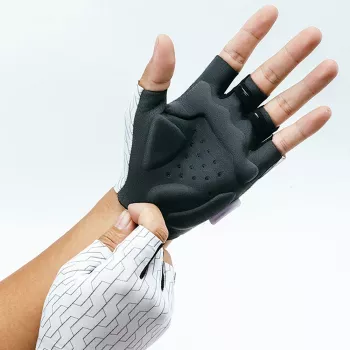 ROCKBROS MTB Dviračių Pirštinės XL Baltos-Juodos