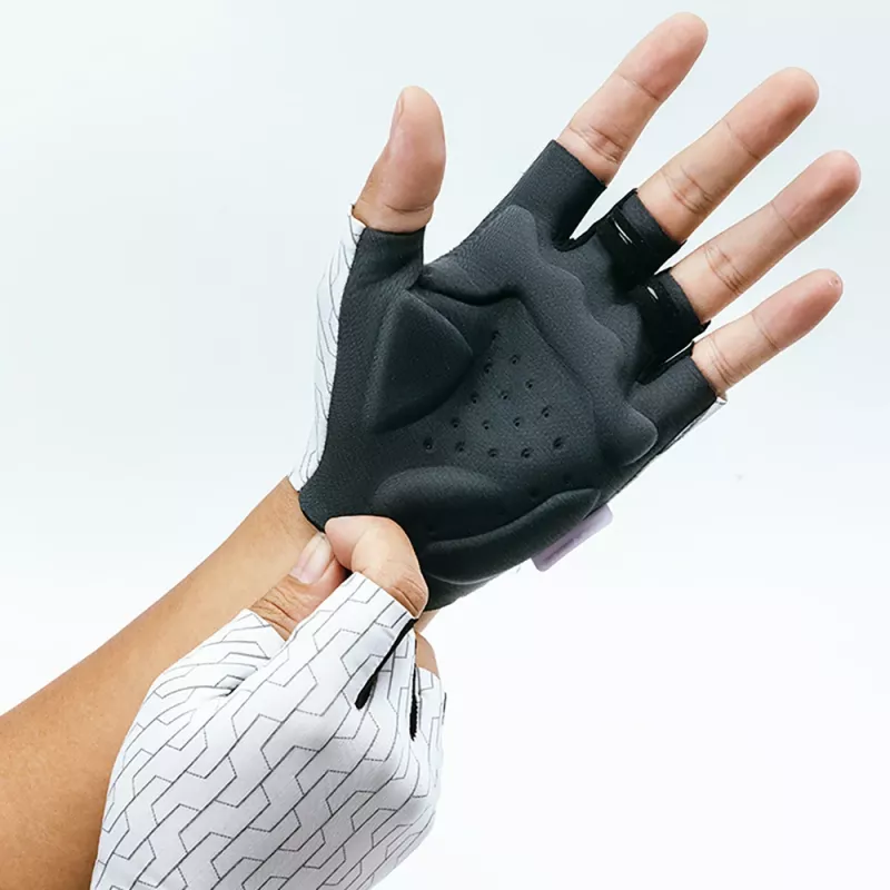 ROCKBROS MTB Dviračių Pirštinės XL Baltos-Juodos