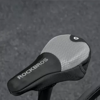 ROCKBROS Bicycle Saddle Cover Size S - Grey