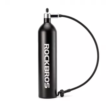 ROCKBROS Tubeless Tire Inflator Air Tank 1.2L 200 PSI - Black