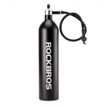 ROCKBROS Tubeless Tire Inflator Air Tank 1.2L 200 PSI - Black