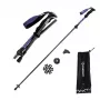 Qunature šiaurietiško ėjimo lazda aliuminė 110-130 cm 1 vnt. - Violetinė