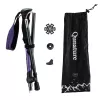 Qunature šiaurietiško ėjimo lazda aliuminė 110-130 cm 1 vnt. - Violetinė
