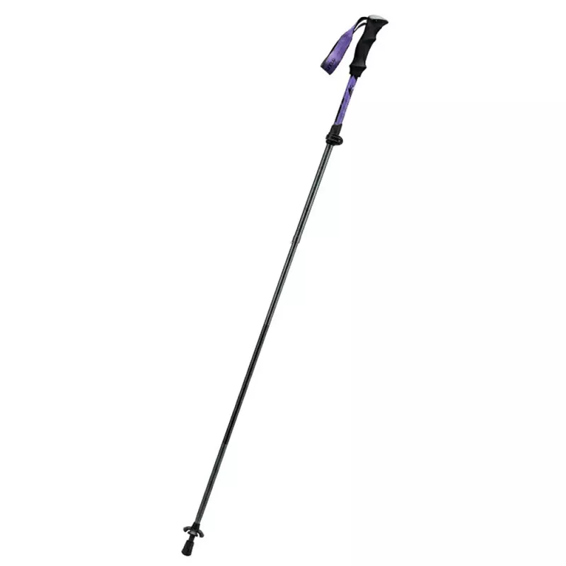 Qunature šiaurietiško ėjimo lazda aliuminė 110-130 cm 1 vnt. - Violetinė