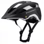 Wozinsky MTB šalmas su nuimamu skydeliu, lengvas 57-62 cm Juodas-Sidabrinis