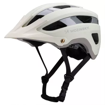 WOZINSKY MTB Šalmas su Nuimamu Antveidžiu, Lengvas, 57-62 cm - Pastelinė Žalia