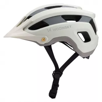 WOZINSKY MTB Šalmas su Nuimamu Antveidžiu, Lengvas, 57-62 cm - Pastelinė Žalia