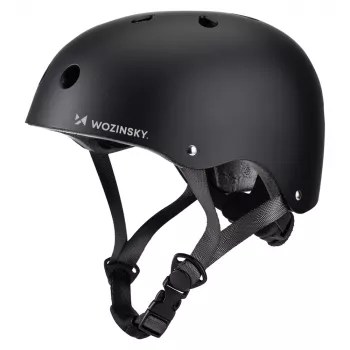 Wozinsky BMX / Scooter Helmet Lightweight 54-58 cm Black