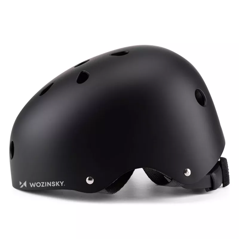 Wozinsky BMX / Scooter Helmet Lightweight 54-58 cm Black