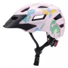 Vaikiškas Wozinsky MTB dviračių šalmas su nuimamu skydeliu 48-52 cm - Rožinis