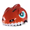 Wozinsky vaikiškas dviračio šalmas Dinozauras 52-56 cm Raudonas