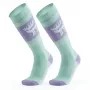 Qunature Ski Socks 037202 Dydis 43-48 (L/XL) Violetinė-Žalia