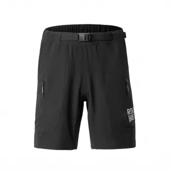 ROCKBROS YDDK015 Dviračių Šortai su Diržu Dydis XXXL - Juoda