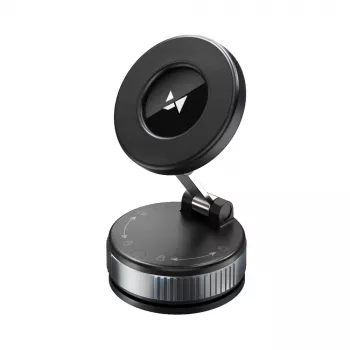 Wozinsky WUSM-01 Magnetinis laikiklis automobiliui ant prietaisų skydelio / priekinio stiklo - juodas