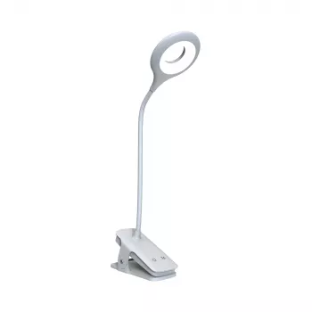 WOZINSKY Mini Wireless LED Reading Lamp su spaustuku ir USB-C laidu - Balta