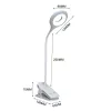 WOZINSKY Mini Wireless LED Reading Lamp su spaustuku ir USB-C laidu - Balta