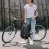 Wozinsky Bicycle Rack Bag with Long Strap - Black
