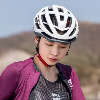 ROCKBROS HC-58WG-L Bicycle Helmet 58-61 cm White-Grey