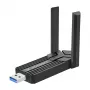 Wozinsky WAX-1800 Dual-Band Wireless USB 3.0 WiFi 6 Adapter - Black