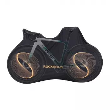 ROCKBROS D97 Dviračio Dangalas 210D Poliesteris Vandeniui Atsparus UV Apsauga 26-29 coliai MTB Plento Elektriniam Dviračiui Juodas